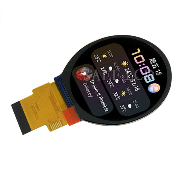 2,1 дюйма круговой LCD показывает TFT 480x480 с интерфейсом SPI RGB