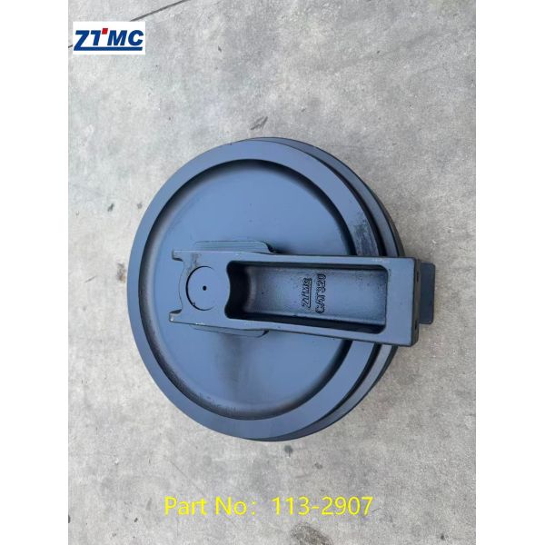 E320 Track Idler 102-8151, Front Idler Wheel with integral forging for CAT E320 excavator undercarriage replacement & site operation