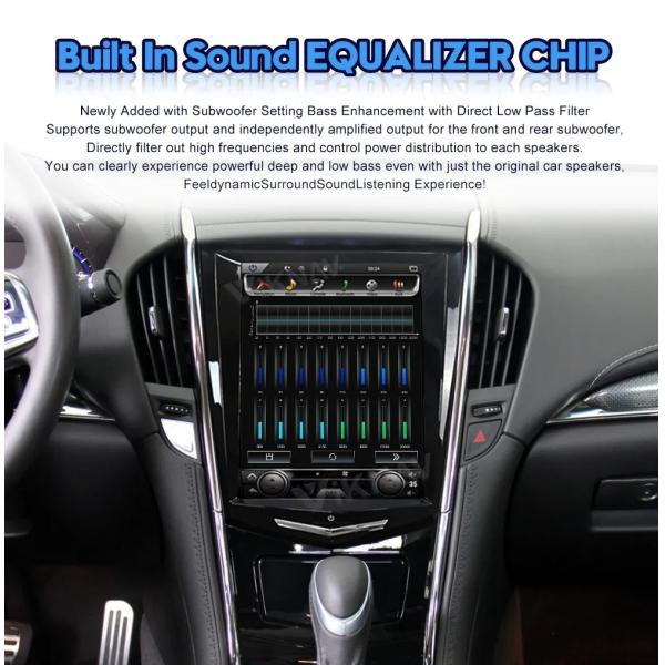 10.4 дюймовое авторадио для Android для 2004-2007 Cadillac Ats Cts Srx