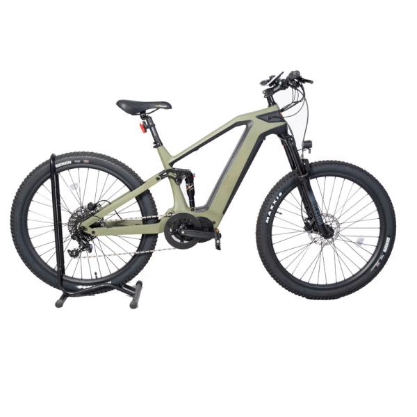 Type 1000W Bafang M620 Carbon Fiber Mountain Bikes with 48V 17.5 Ah Lithium Battery