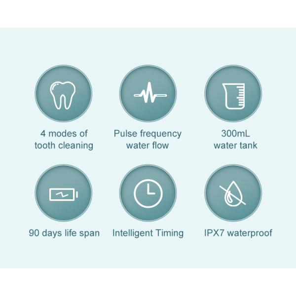 Многофункциональный уборщик зубов Флоссер воды, выбор воды Нисефеел ФК5240 зубоврачебный