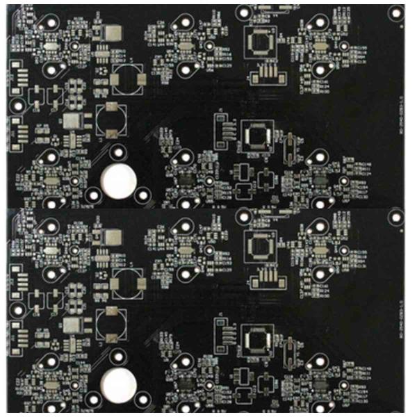 Доска Pcb Fr4 маски 2.4mm припоя черноты монтажной платы меди HASL одетая