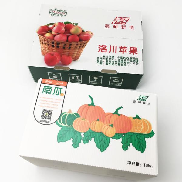 Pumpkin Freshness Retain Package Corrugated Plastic Carton Impact Resistance Anti Bacteria