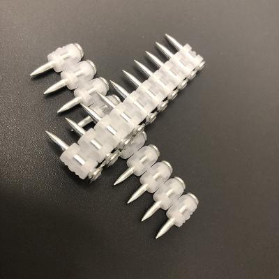 O plástico ordenou o aço carbono alto prega os pregos GX120 de 3.0x19mm para o muro de cimento