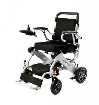 2018 newest FDA CE light weight folding aluminum  power wheelchair with lithium battery from chinese supper manufactory