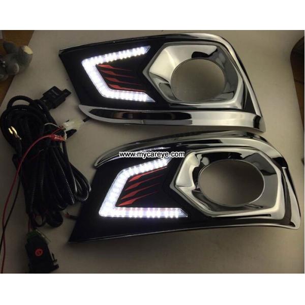 Toyota Vigo Hilux DRL LED Daytime Running Lights car exterior daylight