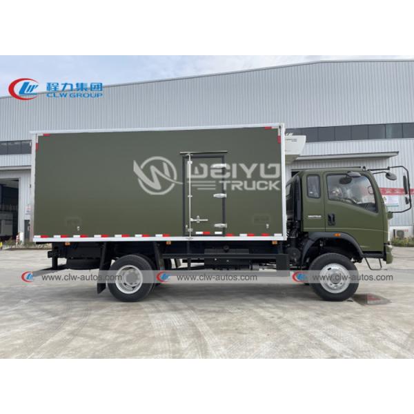 Тележка 10Тонс 10МТ холодильника замораживателя короля ХОВО 4кс4 АВД термо- для перехода мяса