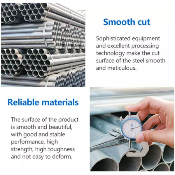 TISCO 1008 1010 труба Q195 Q235 20mm 1020 Gi стальная гальванизировало круглую трубку