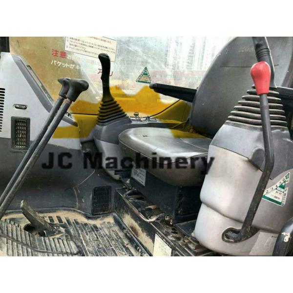 2014 años Japón cero excavador KOMATSU PC78US del oscilación de la cola con la cuchilla