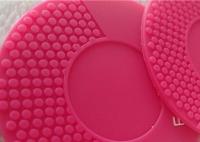 Remiendos suaves rojos del PVC de Rose para el remiendo del instrumento/suavemente del silicón de la cara que se lava