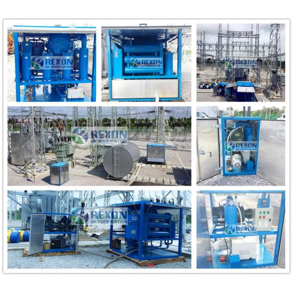 Rexon High Efficiency Two Stage Vacuum Transformer Oil Regeneration Purifier