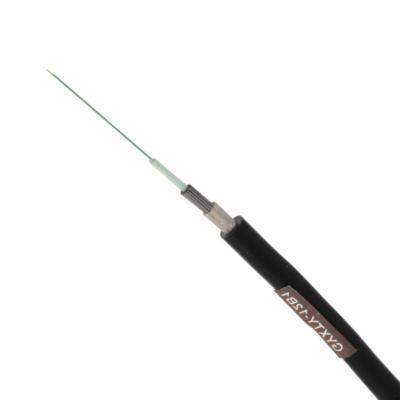 Linha de fibra ótica cabo de fibra ótica Unarmored do único modo de 12 núcleos do tubo central do pacote