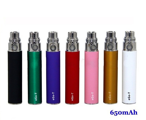 eGo-T battery for electronic cigarette 650mah 900mah 1300mah 2200mah