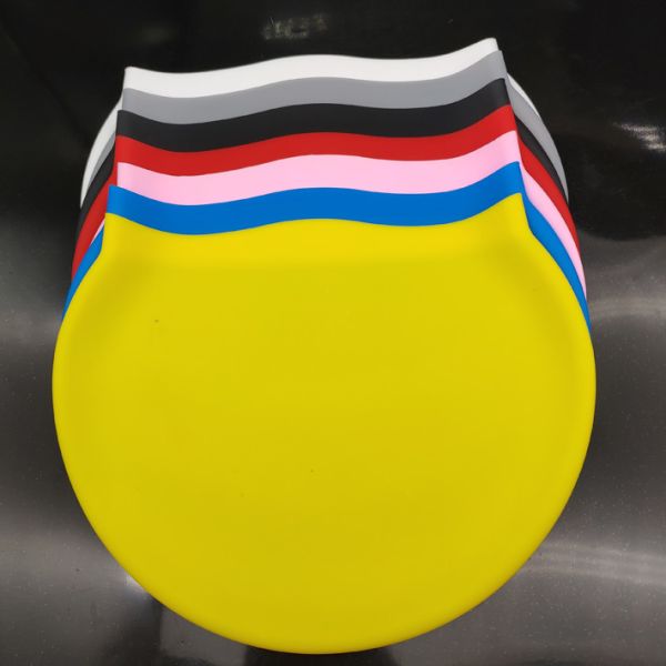 Durable Custom Printed Silicone Swim Caps For Soft Waterproof Performance