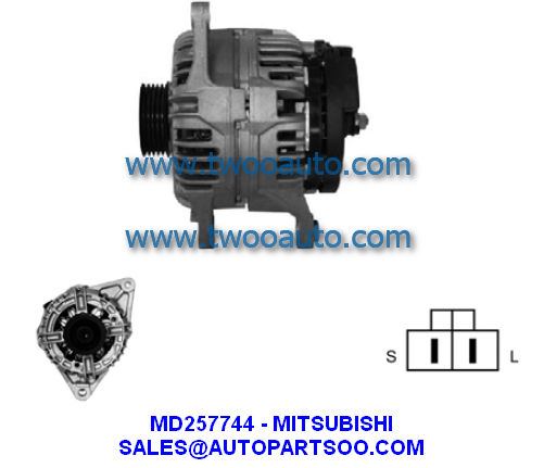 A2T37976 A2T772476 - MITSUBISHI Alternator 12V 65A Alternadores