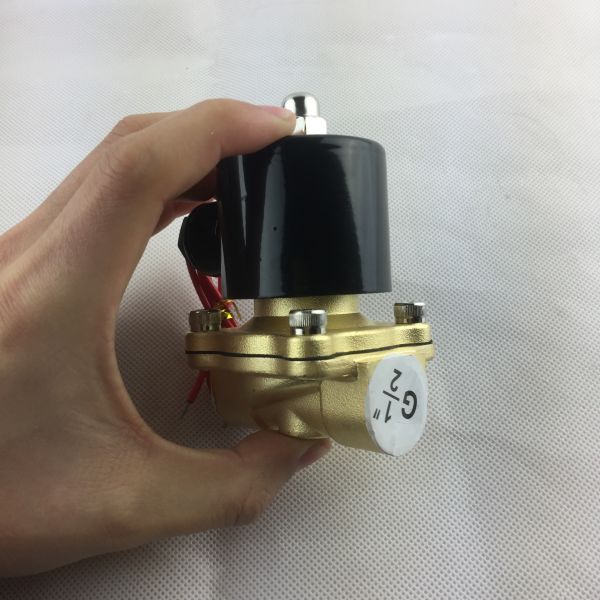 UW-25 Copper Body Normally Closed Air Valve Two-Way Electromagnetic Valve Water Valve Solenoid Valve
