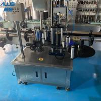 vidro automático da máquina de etiquetas 120min/pcs e aplicador plástico do Labeler da garrafa redonda