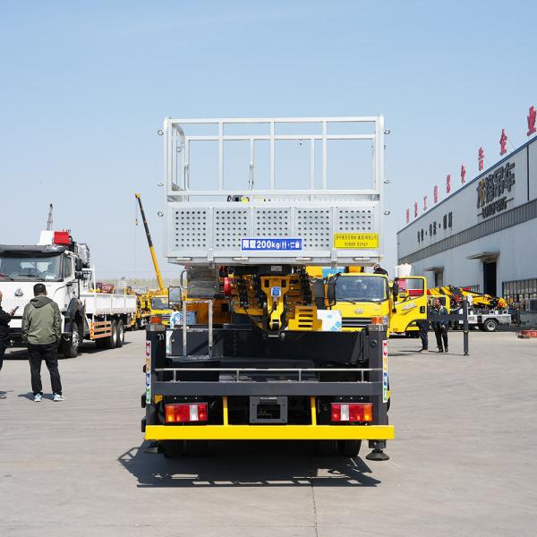 40m 50m High Altitude Operation Truck , Aerial Manlift Bucket Truck
