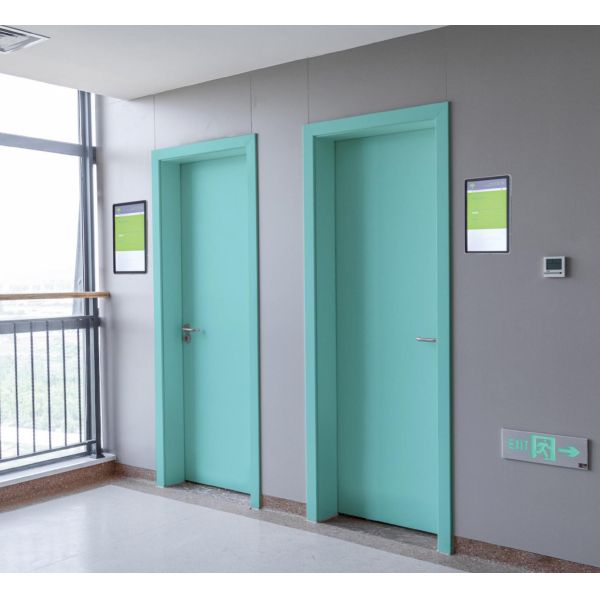 Modern Polymer Steel Frame Auto Medical Door Soundproof For OR Installations