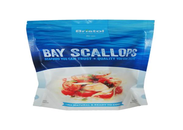 Food Grade  Zipper Lock Bags 500g 1kg Laminated Material For Protein Powder