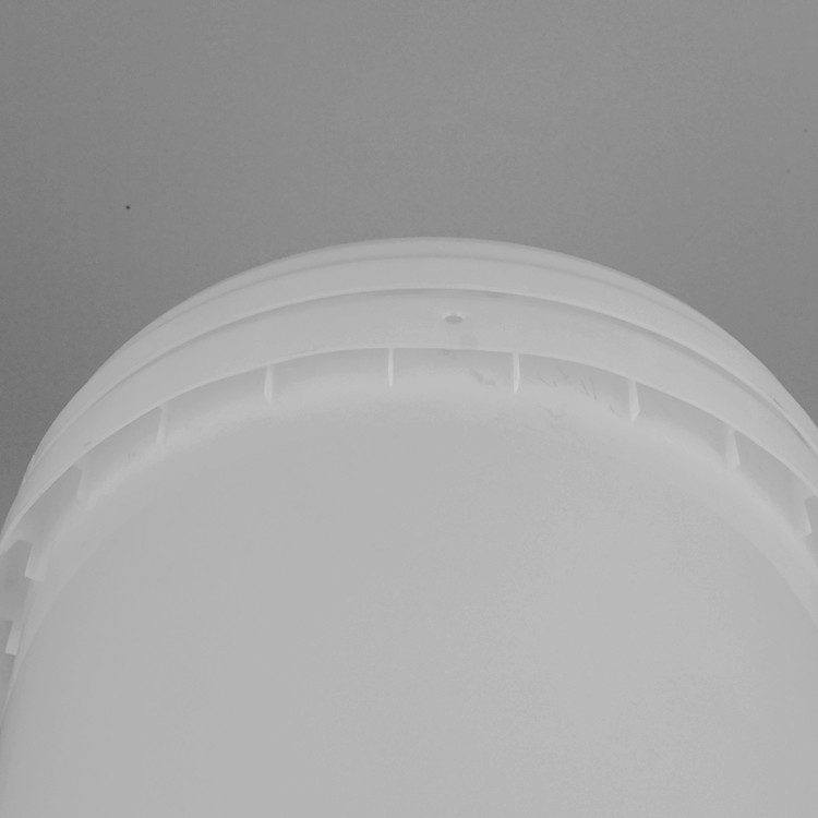 Круглый сейф еды BPA свободный ведро 4 галлонов пластиковое с пластиковой ручкой