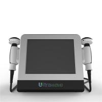 Máquina ultrassônica relativa à planta do pé da fisioterapia de Fasciitis com 2 punhos