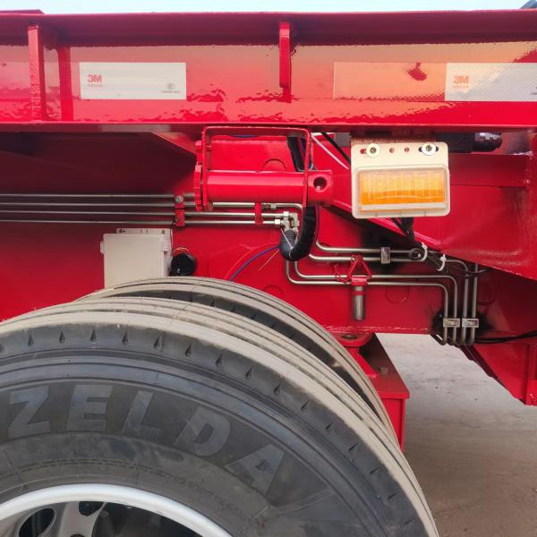 Semi-Trailer for Wind Turbine Blade Power Equipment Retractable and Extendable Design