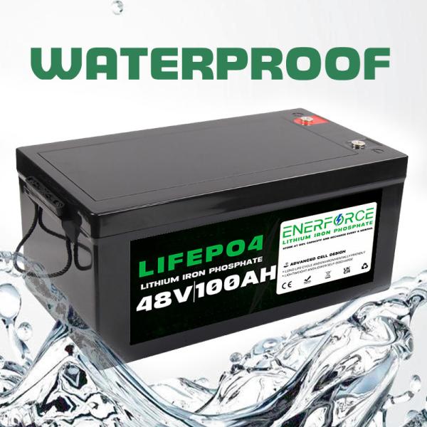 Cycle 48V 100Ah Golf Cart Battery Lifepo4 Lithium Ion Phosphate Battery Pack