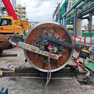 Máquina de fresado de brida de 80 pulgadas Equipo de cara de brida Alta durabilidad