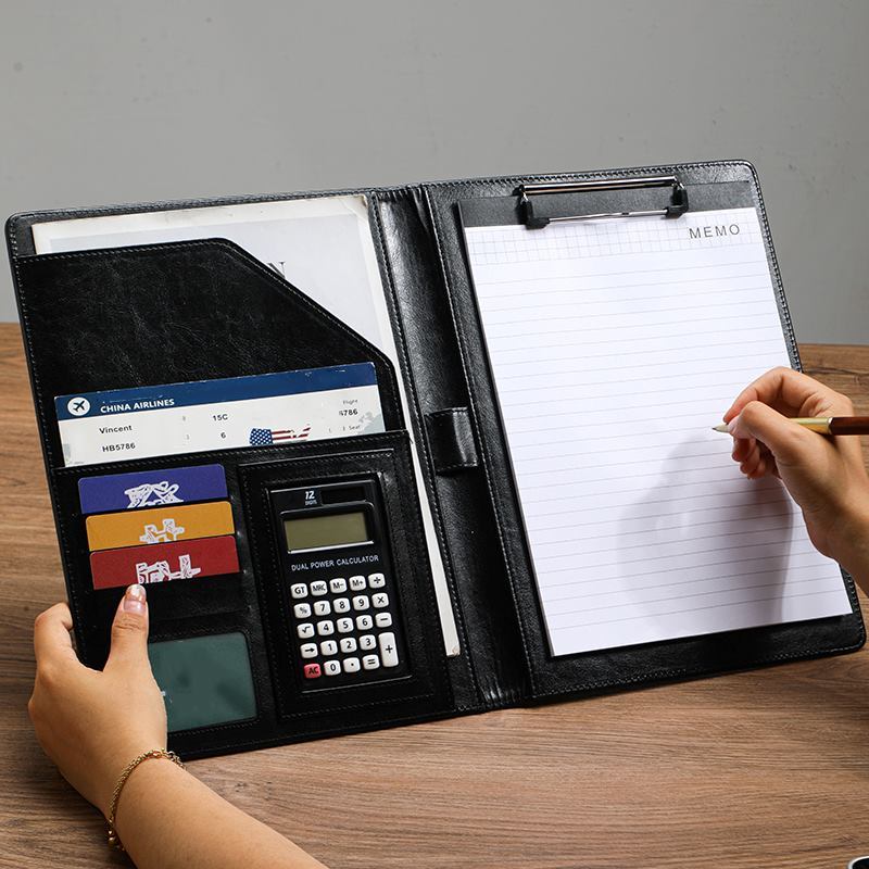 70gsm Office Business Portfolio Folder A4 Clipboard Binder Promotional Gift