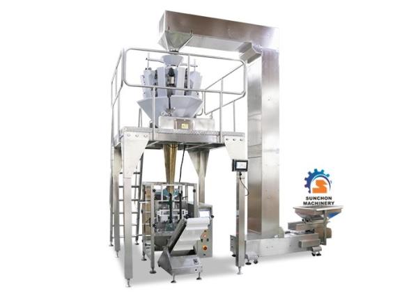 Coffee bean / Ground coffee / Roast coffee bean Multihead Weigher Automatic Packing Machine with valve