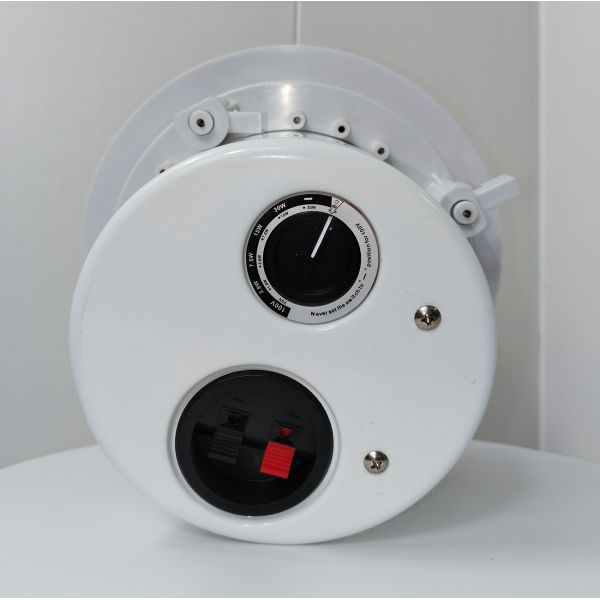 CL-346B 6 Inch Iron Coaxial Speaker White Color Ceiling Loudspeaker with 100V/70V/8ohm