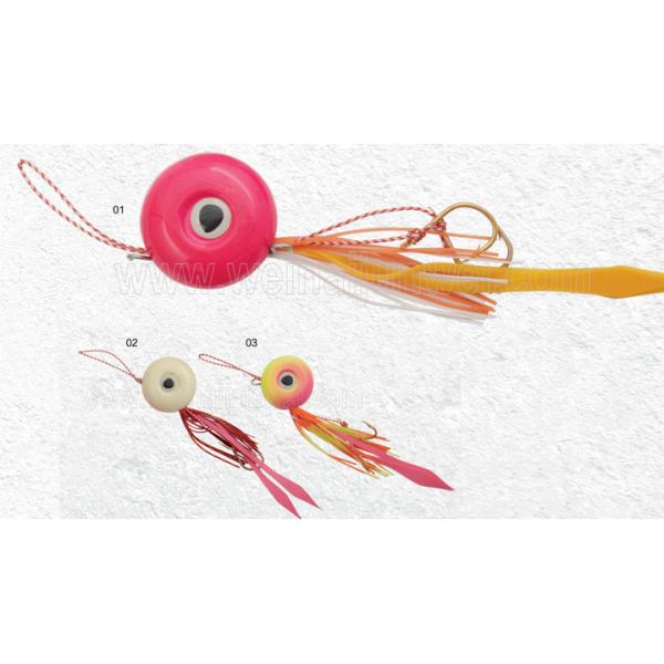 New design best sale 60g/80g rubber jig bait fishing lure JWRBJG05
