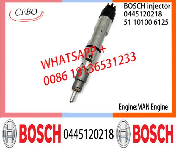 BOSCH 0445120218 51101006125 Neutral Fuel Injector Assembly 0445120218 51101006125 For MAN