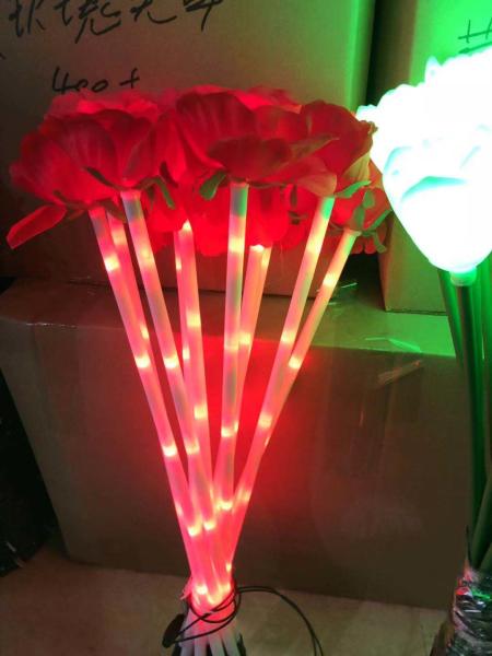 Outdoor ROSE flower LED Fairy String Lights Christmas Party Wedding Holiday Decoration  light
