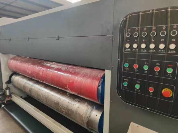 Corrugated Carton Flexo Printing Machine For Building Material Shops Long Service Life