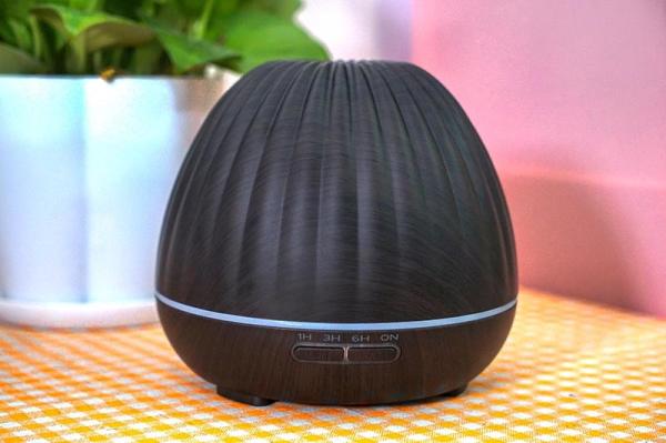 Wood Rugby aromatherapy machine- humidifier essential oil aromatherapy lamp bedroom Nightlight incense portable aromath