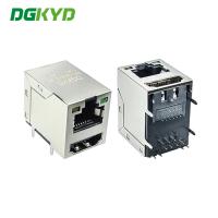 DGKYDRH1188AB1A1DB1080 RJ45 Network Port USB Connector Single Port 8P8C Connector With LED Network Port Socket