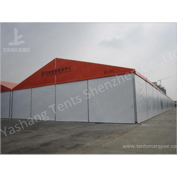 Logistics Aluminum Frame Industrial Storage Tents , Temporary Storage Tents