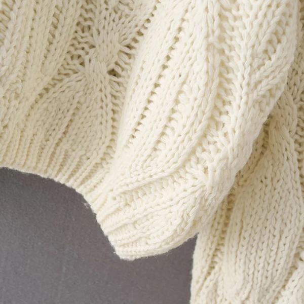 Knitwear рукава твердых Bespoke свитеров OEM длинный вокруг женщин пуловера шеи