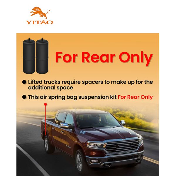Air Spring Suspension Kit 60818HD Fits 2009-2022 RAM 1500 Pickups 2WD & 4WD