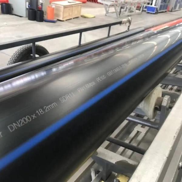 PE100 HDPE PE Pipe 1 Inch 200 Psi Poly Pipe Single Screw ISO4427