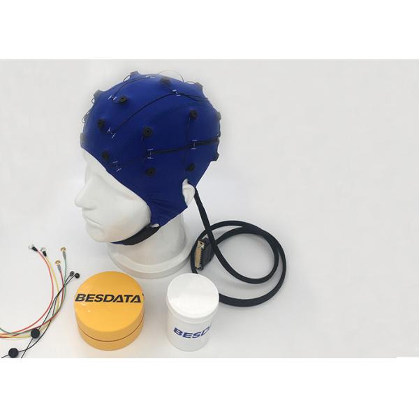 Blue Digital EEG Machine With EEG Cap Biofeedback Medical Devices
