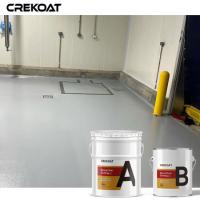 Opções decorativas revestimento de piso epoxi produtos químicos Várias cores e padrões