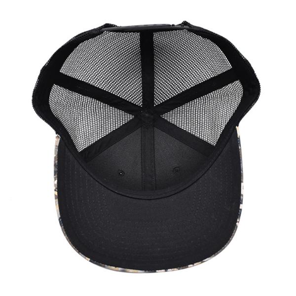 BSCI 6 Painel Papai Chapéu Camo Sport Gorras Outdoor Clássico Mens Trucker Cap