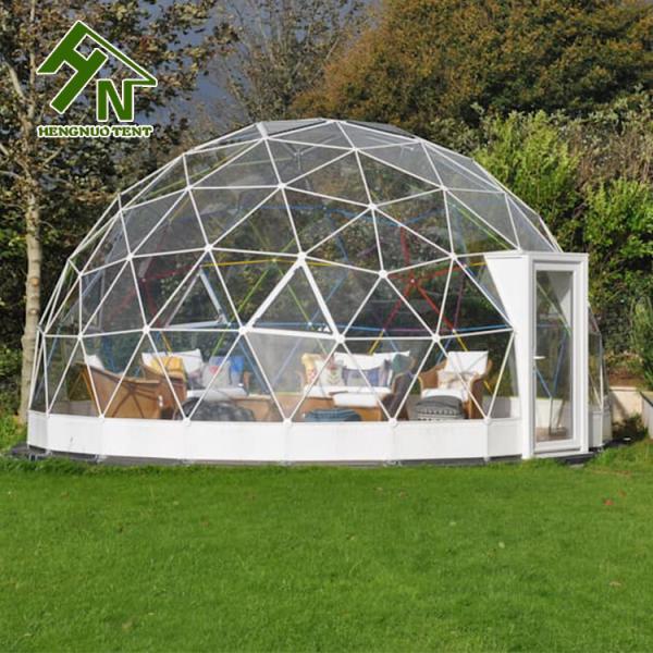 6-12 People Clear Geodesic Igloo Dome Party Tent For Outdoor Evernt