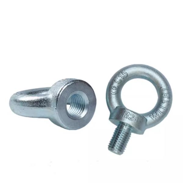 M30 M33 M36 Mill Steel  Eye Bolt Carbon Steel Grade8.8 10.9 12.9 Blue White Yellow Galvanized
