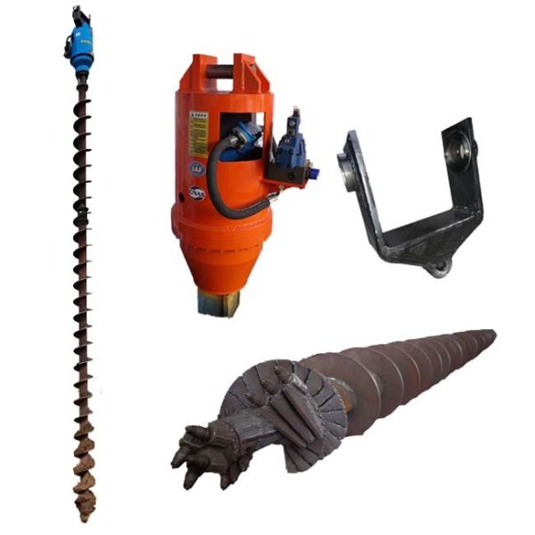 Universal Hydraulic Auger Drive System | 5–20 Ton Excavator Compatibility | High-Efficiency Drilling Solution for Foundation Piling & Geotechnical Engineering Applications