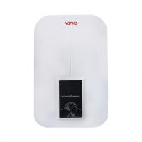 Calentador de agua eléctrico sin tanque blanco de 3,5 a 7,5 kW con pantalla LED