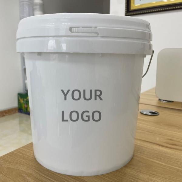 GAP/ISO/FDA сертифицированный 5 галлонный букетный линейник пластиковый контейнерный линейник с крышкой и ручкой